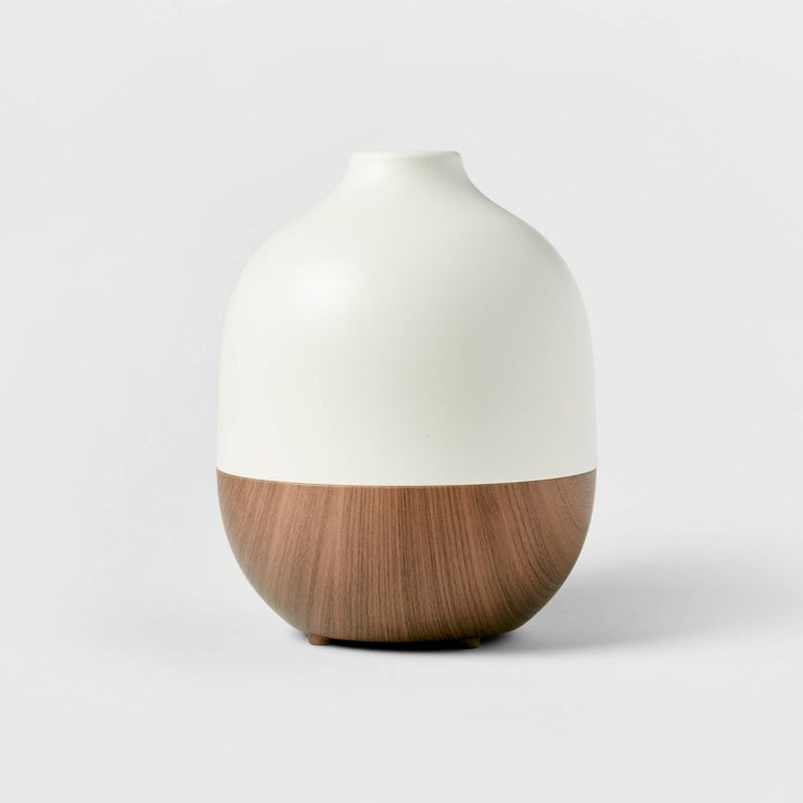 300ml Woodgrain Oil Diffuser White/Brown - Project 62™ | Target