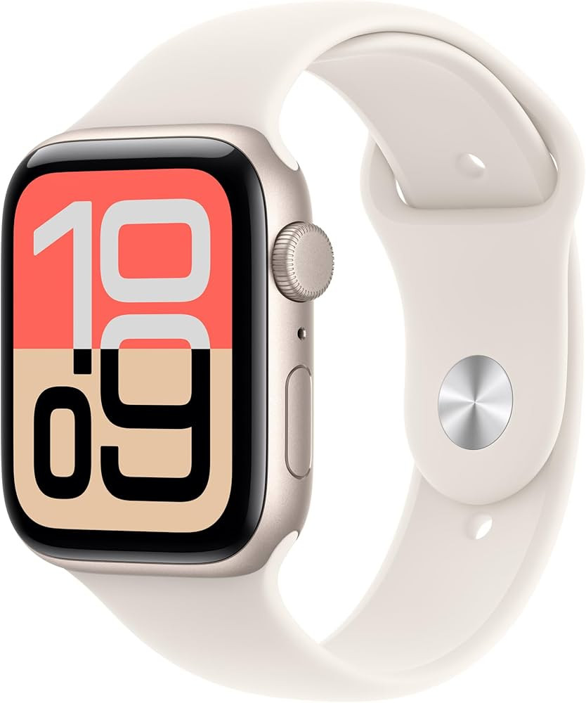 Apple Watch SE 3 [GPS 40mm] Smartwatch with Starlight Case with Starlight Sport Band. Fitness and... | Amazon (CA)