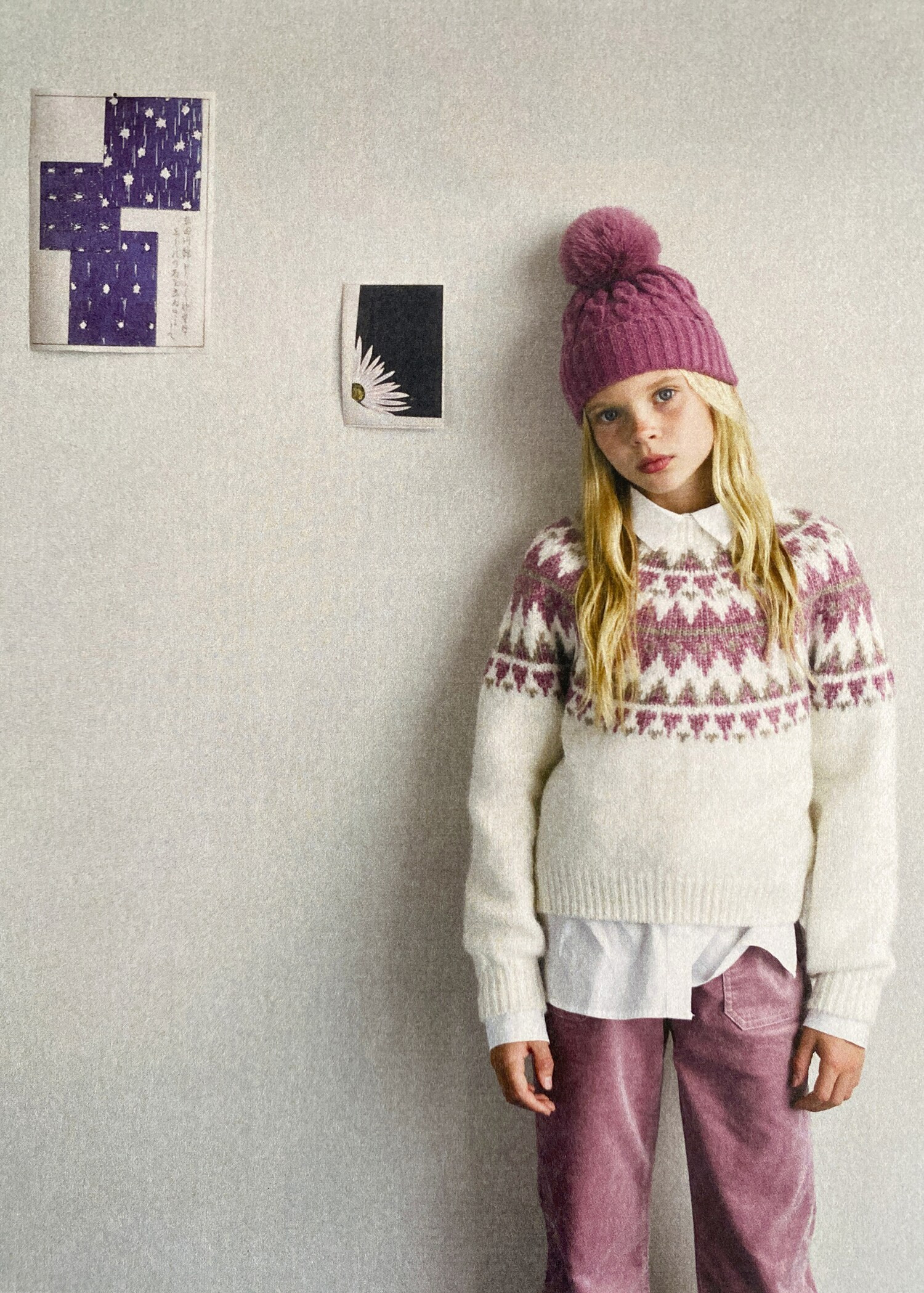 Jacquard knitted sweater | Mango (US/MX/AU)