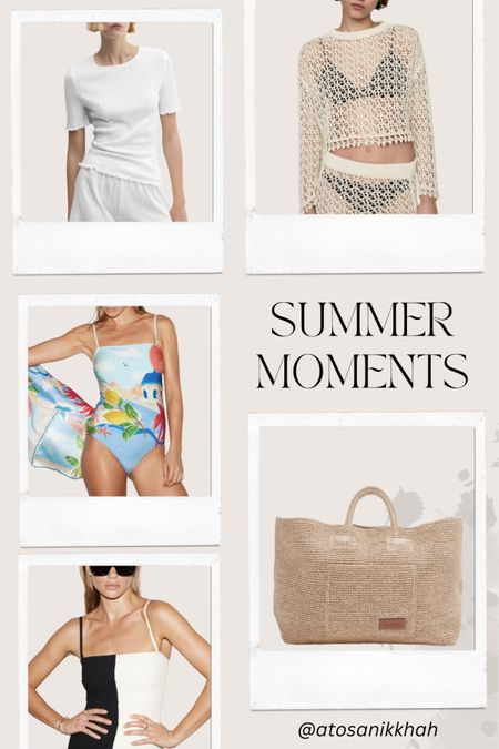 Getting ready for summer moments, swimwear and beach throw on which includes pjs 

#LTKSeasonal #LTKswim #LTKstyletip