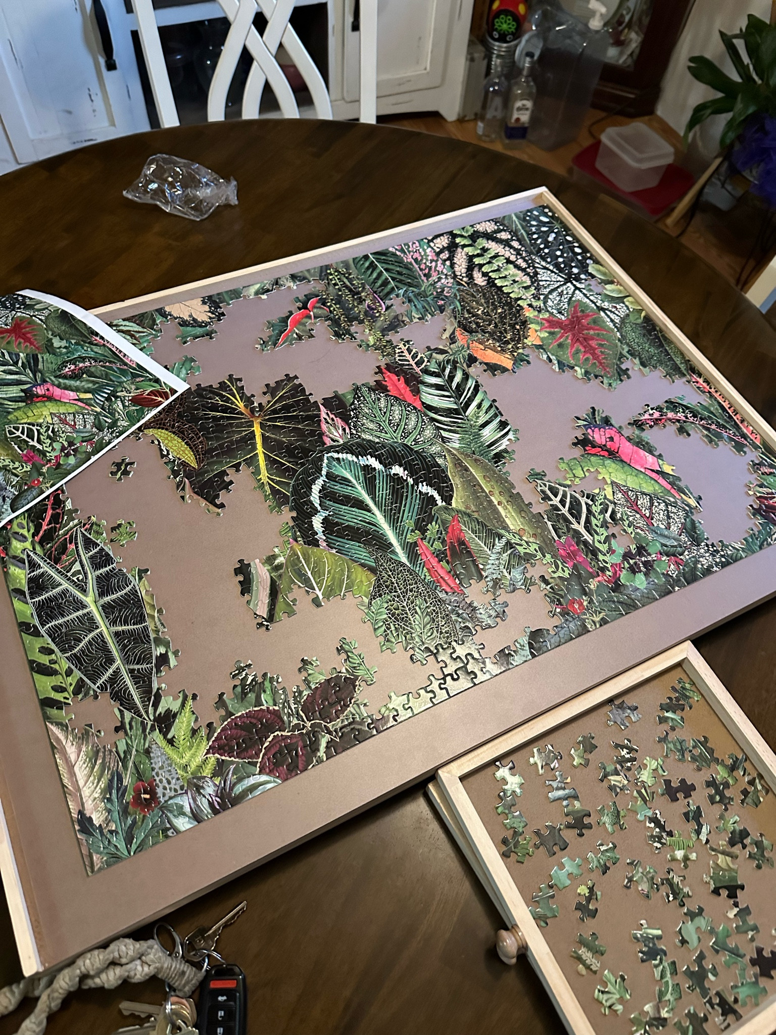 The prettiest puzzle on the coolest puzzle table!! These are so fun to do with the fam 

#LTKparties #LTKGiftGuide #LTKhome
