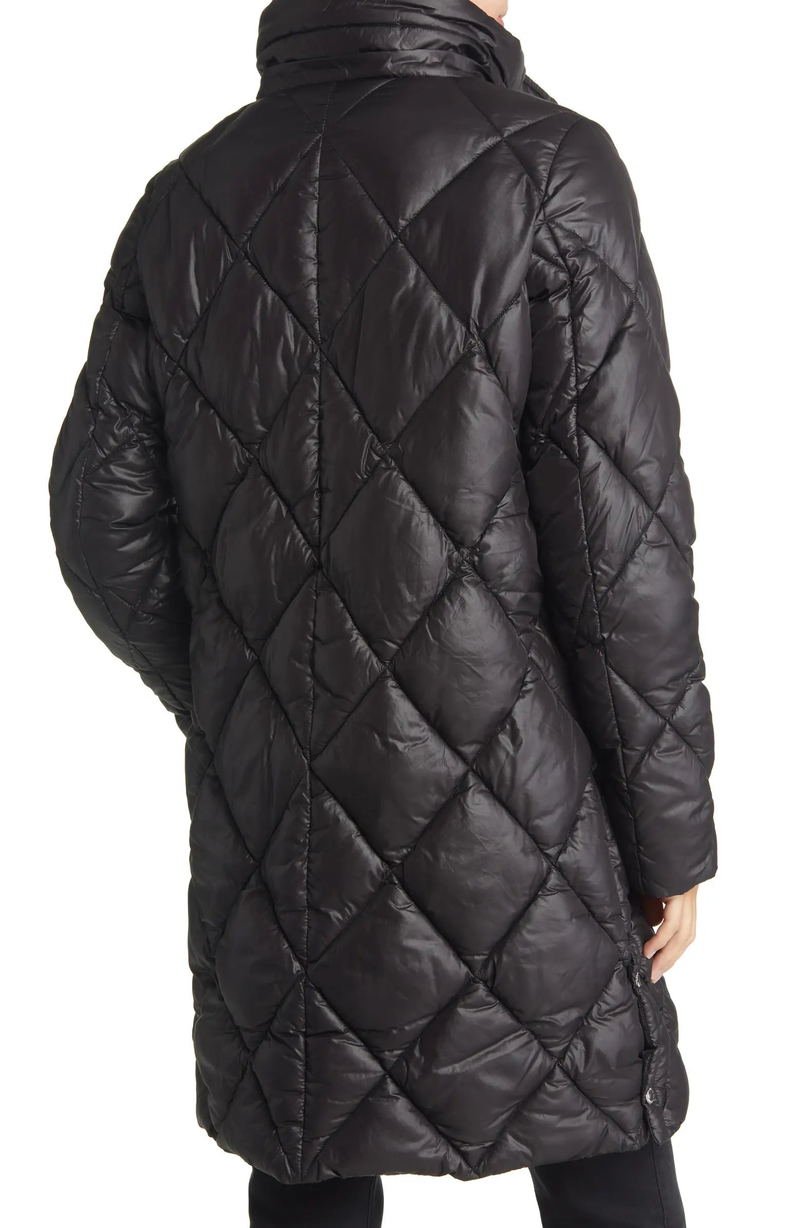 Longline Hooded Quilted Puffer Jacket | Nordstrom