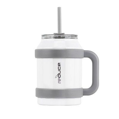 Reduce 50oz Cold1 Insulated Stainless Steel Straw Tumbler Mug | Target