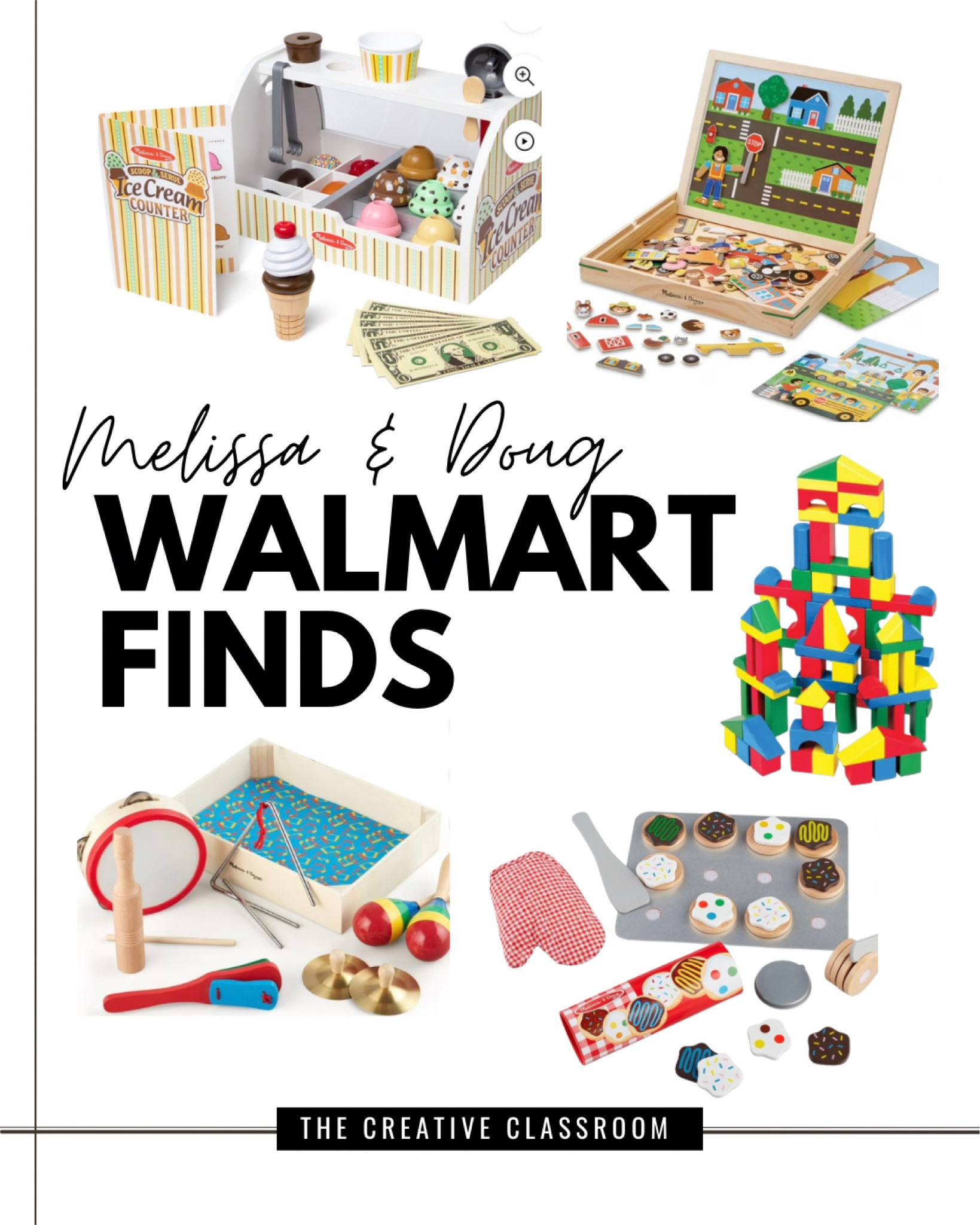 Check out these deals on many of Melissa and Doug toys at Walmart! #LTKWalmart #toddlertoys