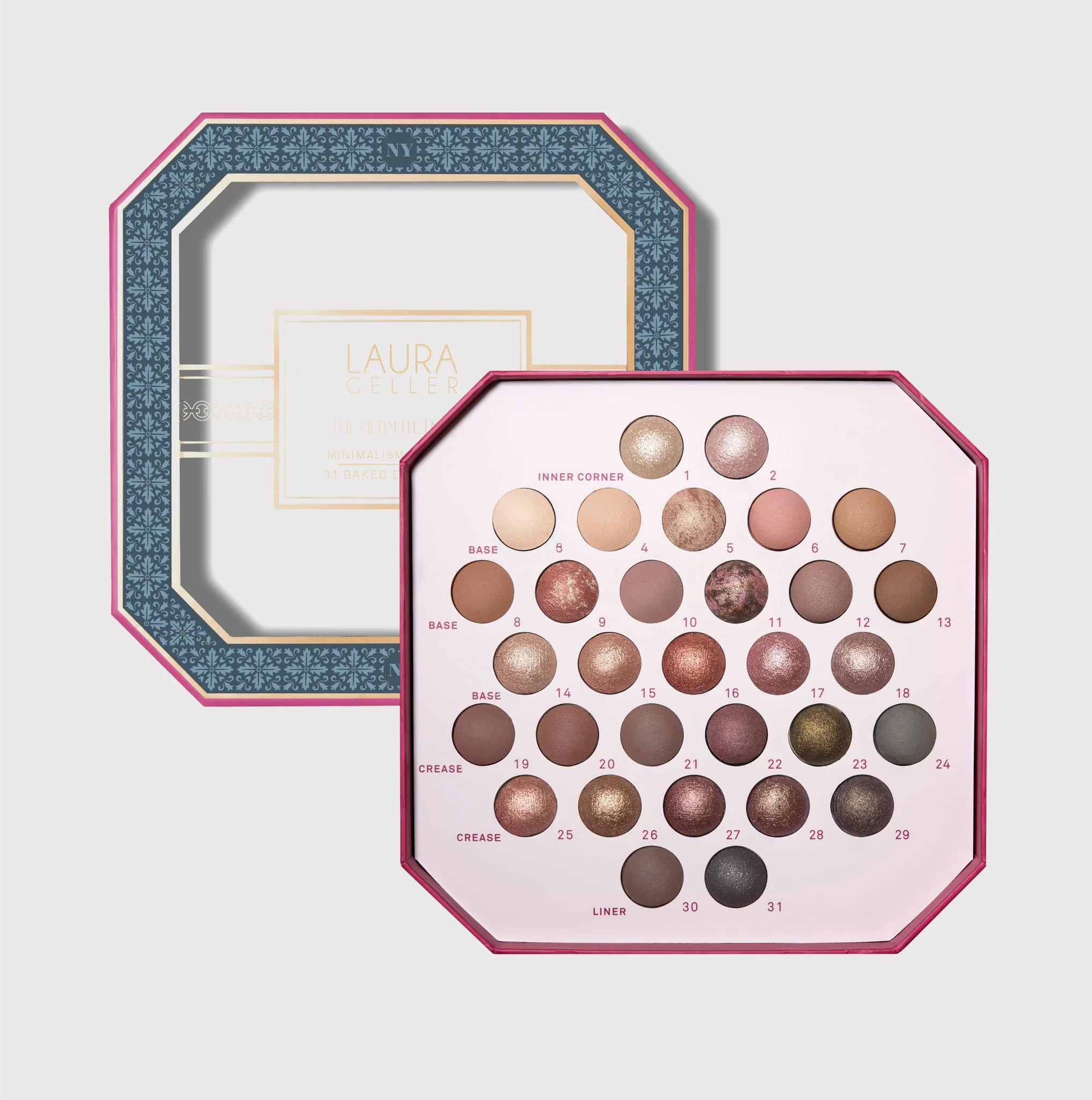 Ultimate Palette 31 Baked Eyeshadows: Minimalism Maximized | Laura Geller