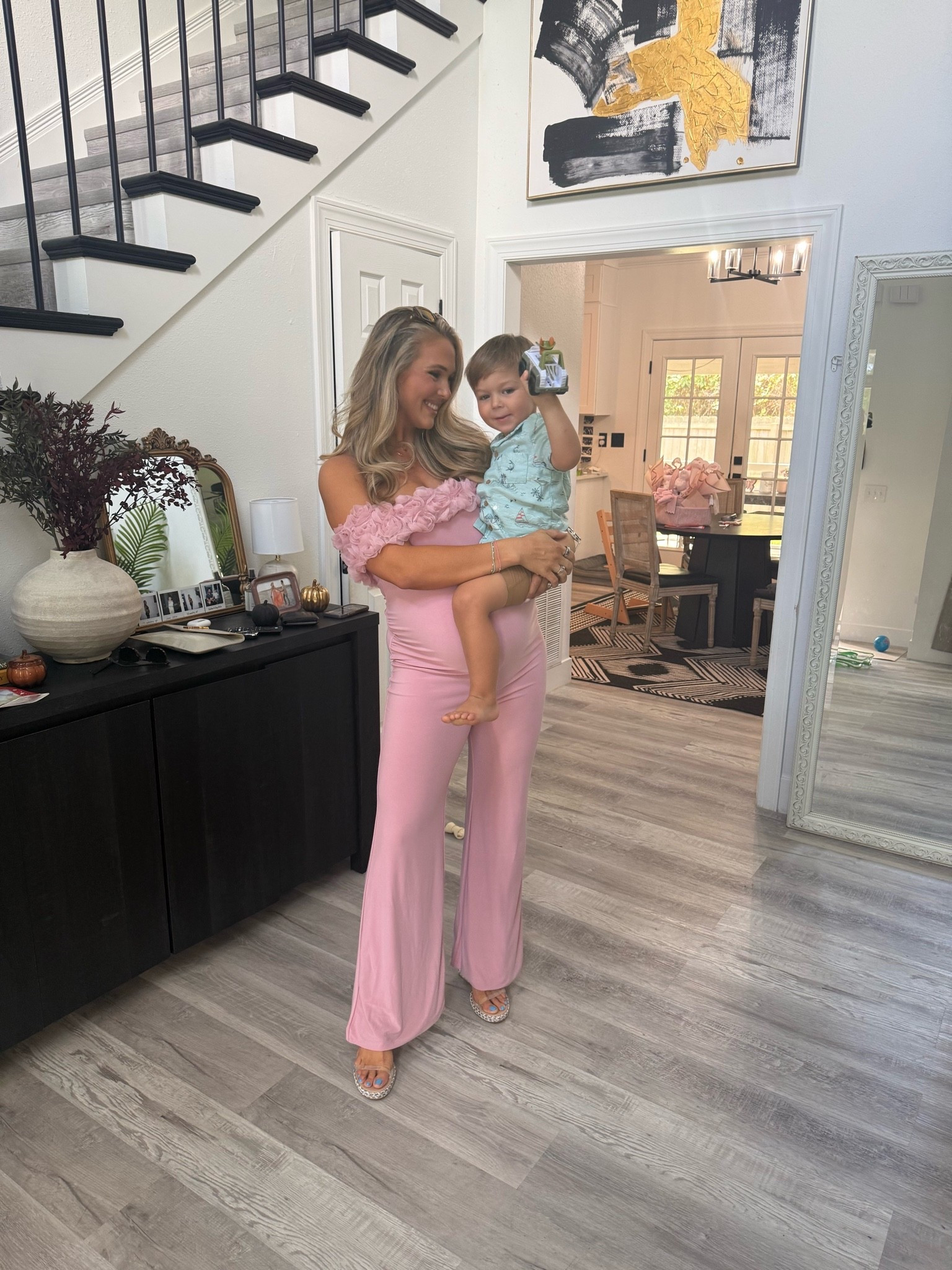 Maternity Jumpsuit for my  baby shower bro baby girl!!

#LTKBump