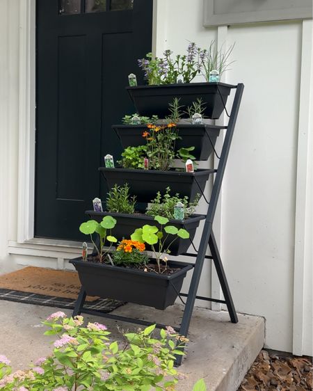 The perfect Gardening tip for small spaces and patios!
This tiered garden herb box was an Amazon outdoor find! Perfect for apartment friendly gardening and plants this summer! The cutest vertical vegetable garden! 

#LTKSeasonal