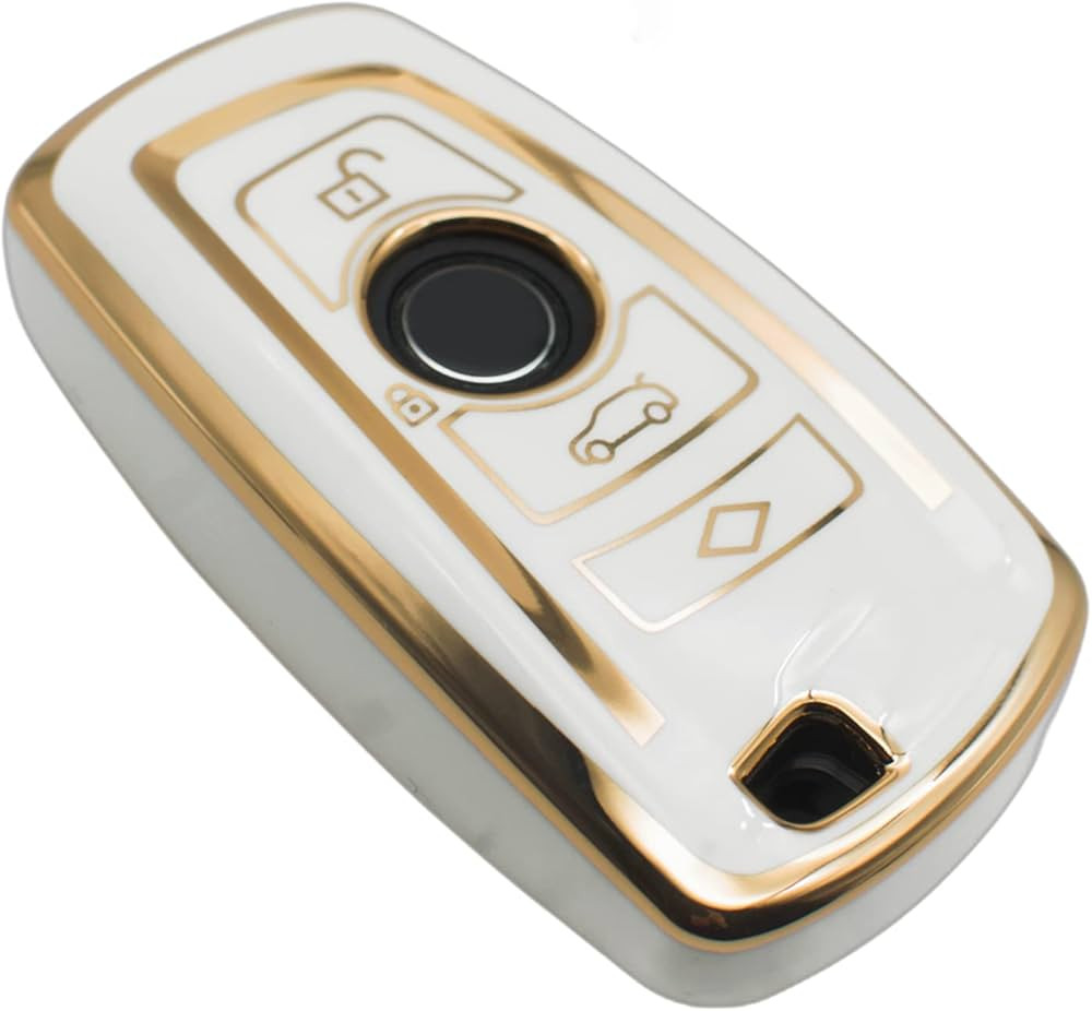 FEYOUN Key Fob Cover Compatible with BMW 1 3 4 5 6 7 Series X3 X4 M5 M6 GT3 GT5 Smart TPU Remote ... | Amazon (US)
