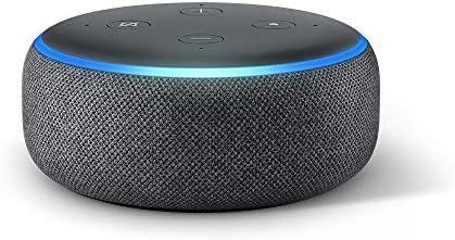 Echo Dot (3rd Gen) - Smart speaker with Alexa - Charcoal Fabric | Amazon (UK)