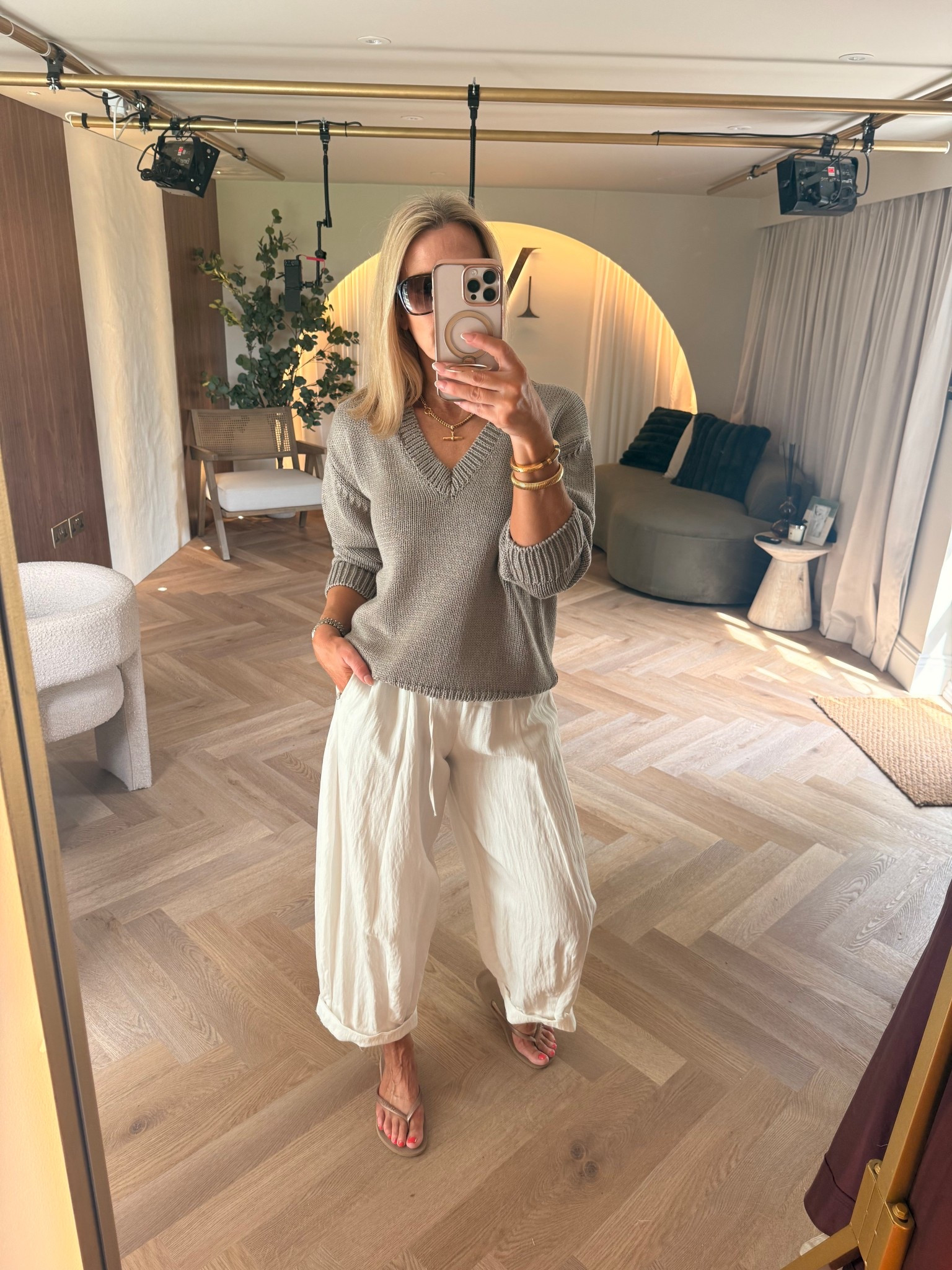 OOTD for errands before filming this morning! 

#LTKover50style #LTKspring #LTKuk