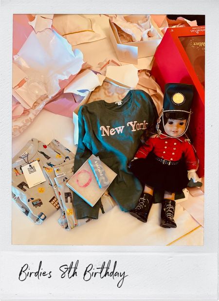 Happy 8th birthday, Birdie! 
For this big birthday, she got a solo kid trip to New York and her presents matched the New York

#LTKGiftGuide #LTKkids #LTKparties