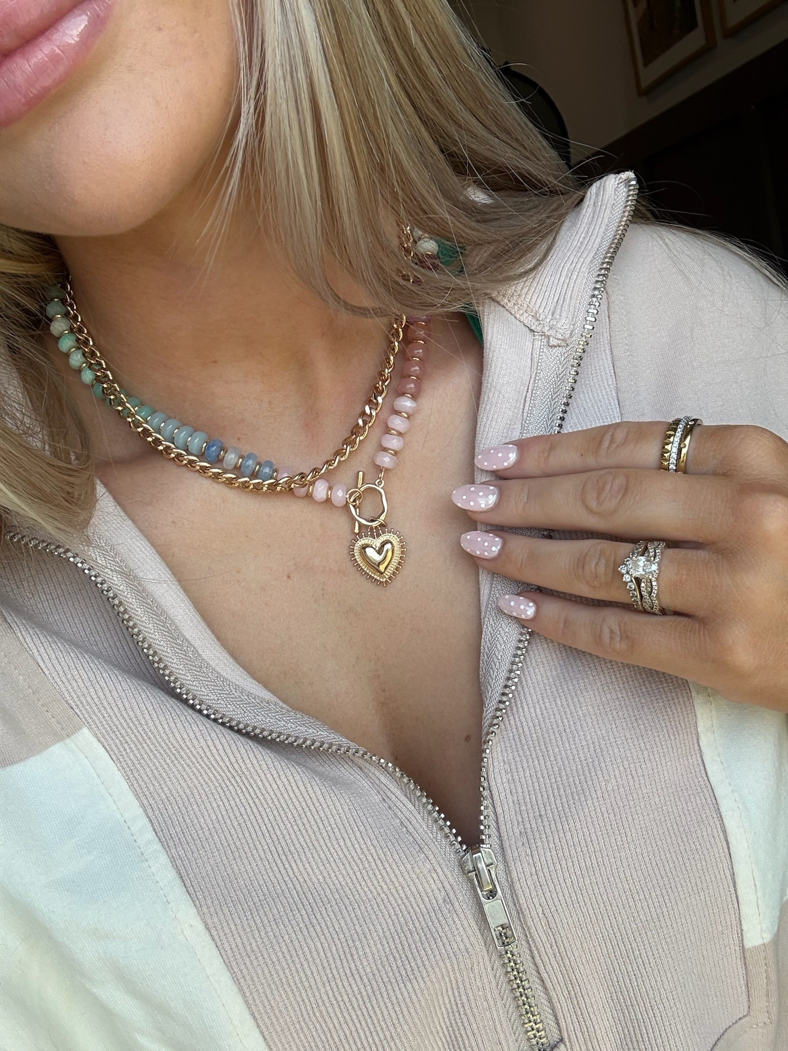 New beaded necklace from Amazon! 💕

#LTKootd