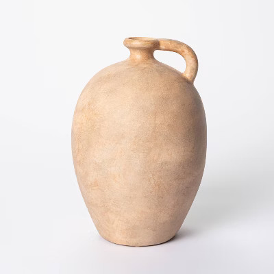 10" x 7" Weathered Jug Vase Brown - Threshold™ designed with Studio McGee | Target