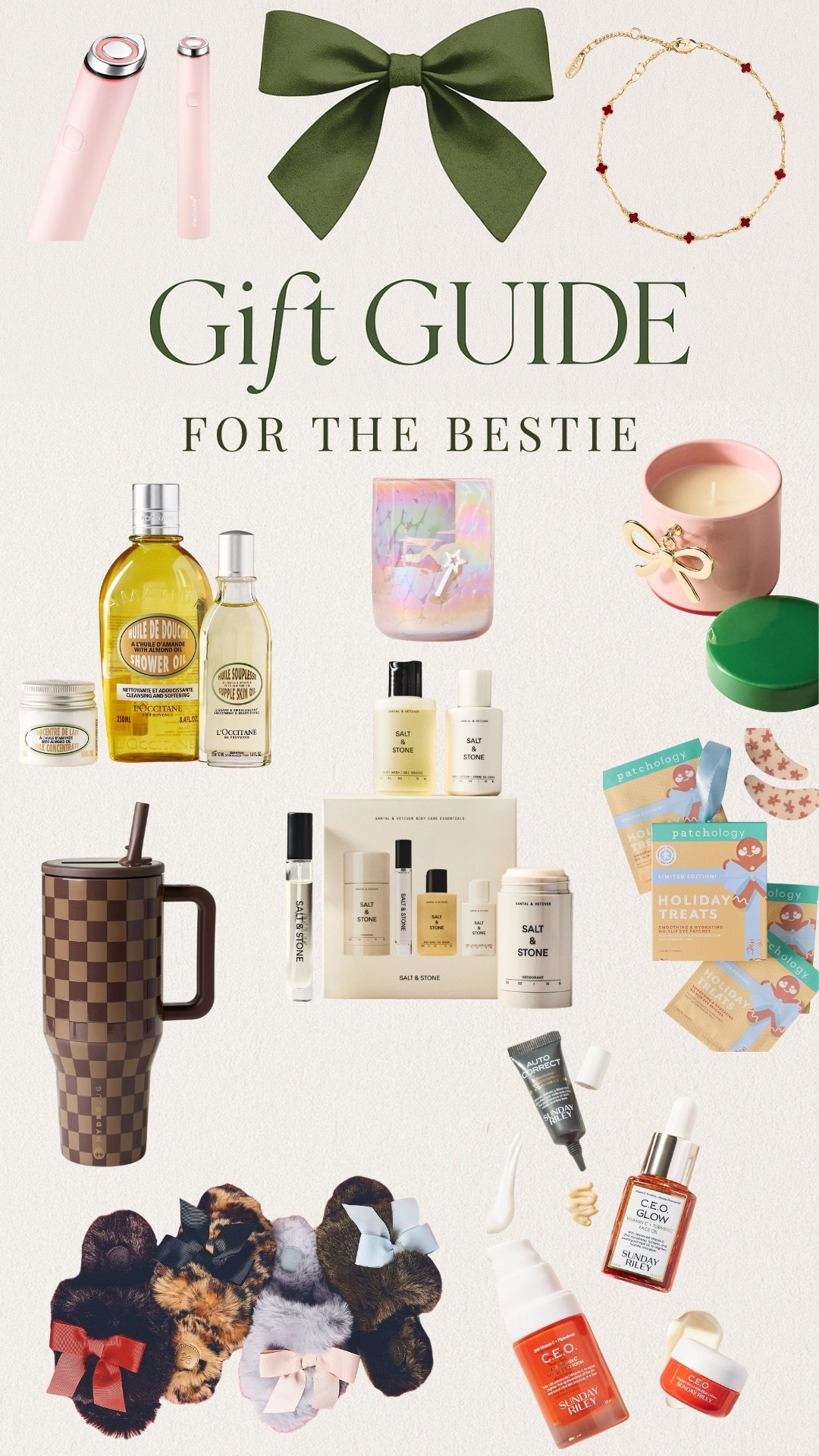 A gift guide for the bestie in your life! So many great finds and ideas at Anthropologie! ✨😍🎁

Beauty, skincare, body care, candle, icon juice glass, fuzzy slippers, necklace, jewelry

#LTKFindsUnder100 #LTKHoliday #LTKGiftGuide