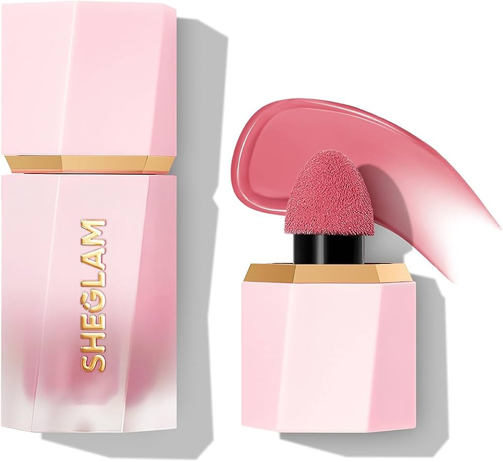 SHEGLAM Color Bloom Liquid Blush Makeup for Cheeks Matte Finish - Love Cake | Amazon (US)