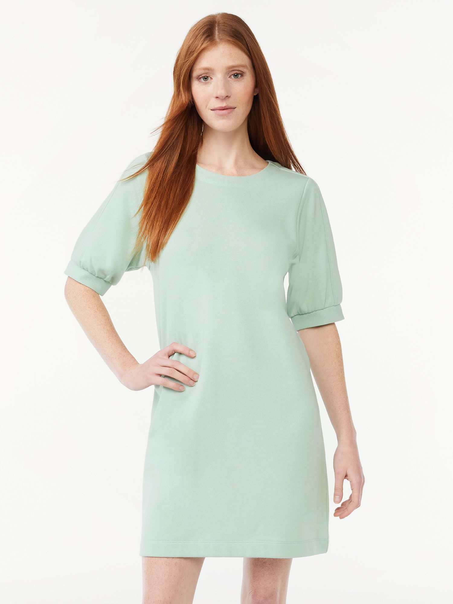 Free AssemblyFree Assembly Women's Bow Back Mini Dress with Puff SleevesUSDNow $19.98was $30.00$3... | Walmart (US)