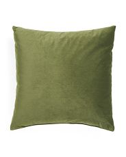 22x22 Velvet Pillow With Linen Back | Home | T.J.Maxx | TJ Maxx