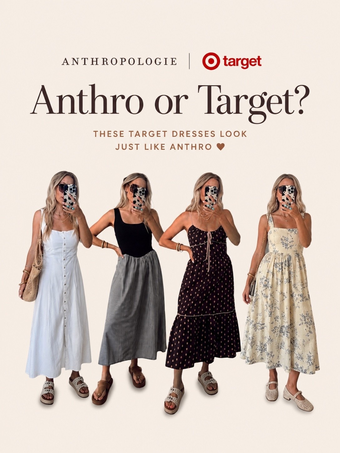 ✨SCROLL TO SHOP✨

Target dresses you ABSOLUTELY need for the summer!!!

#LTKootd #LTKmomlife #LTKgrwm