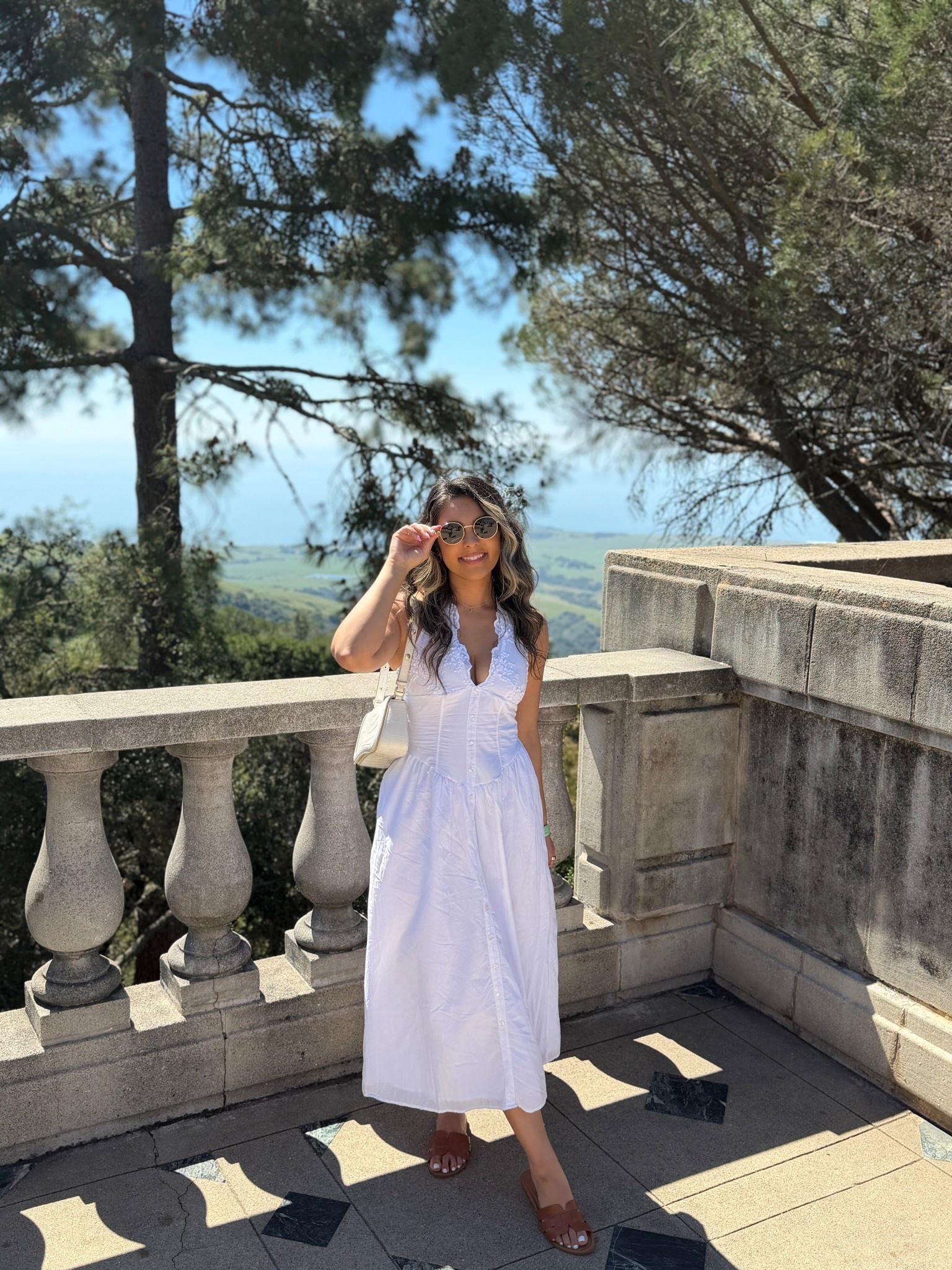 Cute spring outfit 

This white midi dress is from Target (last spring!), but I’ve linked a few very similar options that give the same flattering fit + soft, feminine vibe ✨ Paired it with neutral sandals and a mini shoulder bag for an easy, elevated daytime look.

Perfect for brunch, wine tasting, or a sunny weekend getaway 🌿

#LTKootd #LTKdayinmylife #LTKSeasonal