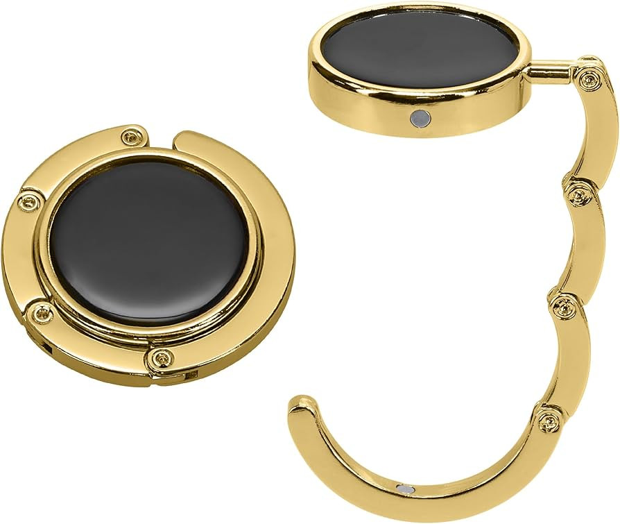 kwmobile Purse Hanger for Table (Set of 2) - Purse Hook for Table - Folding Handbag Hanger - Port... | Amazon (US)