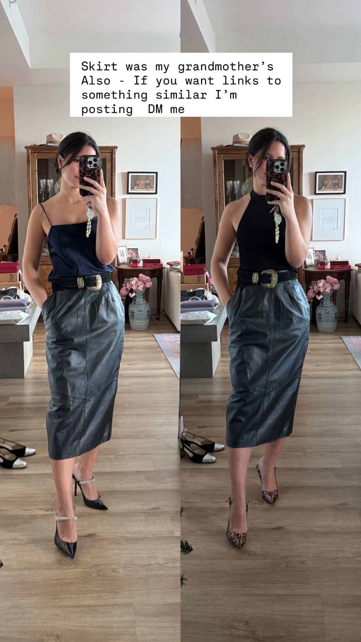 Skirt was my grandmother’s 
Also - If you want links to something similar I’m posting  DM me