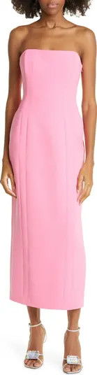 Elizabeth Strapless Midi Dress | Nordstrom
