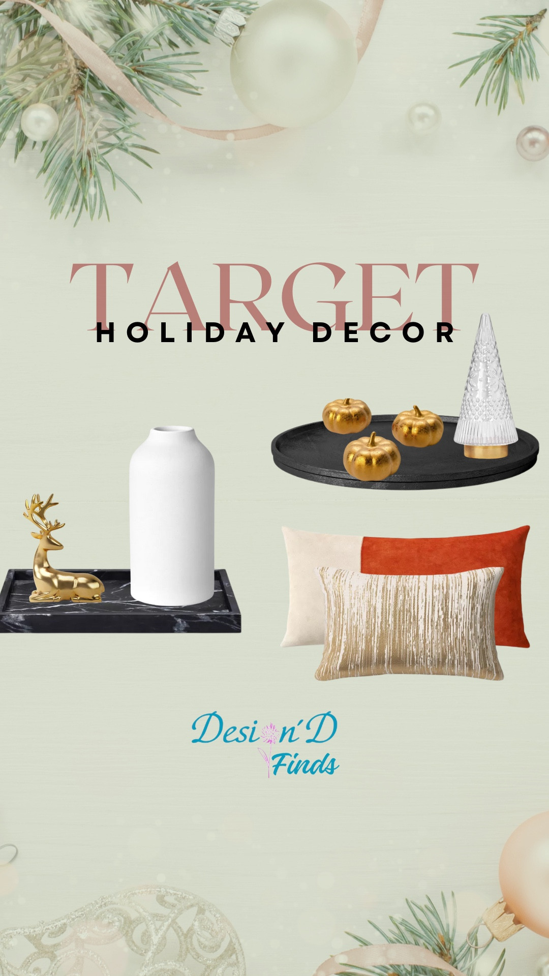 Cozy up your space with Target’s holiday decor! From warm blankets to festive accents, find everything you need to bring seasonal cheer to every room. 

#TargetFinds #HolidayDecor #TargetDecor #SeasonalStyle

#LTKHome #LTKFindsUnder50 #LTKSeasonal