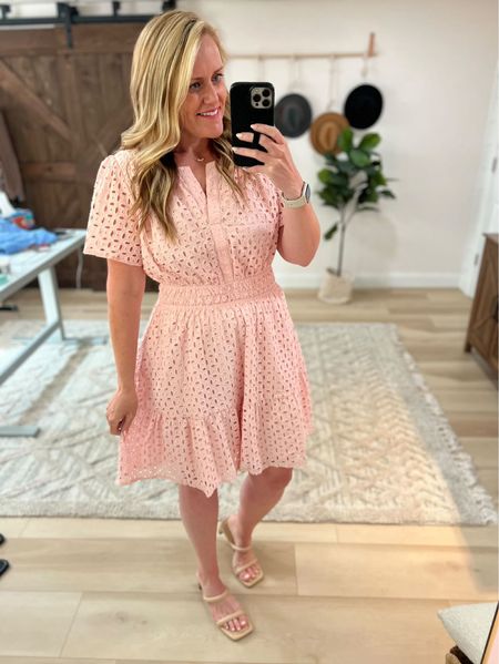 Pink summer dress

TTS

summer fashion fashion  casual outfit  everyday outfit  Amazon finds  summer outfit  mini dress  heels 

#LTKSeasonal #LTKFindsUnder50 #LTKStyleTip
