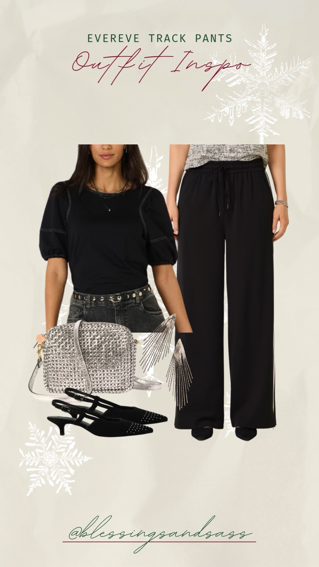 Evereve track pants outfit inspo!






fashion, track pants, elevated casual, trendy fashion, chic fashion, holiday outfit, holiday fashion, trendy track pants outfit, christmas ootd, new years outfit 

 

#LTKHoliday #LTKSeasonal #LTKOver40