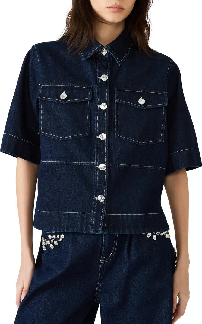 Steve Madden Eliana Denim Shirt | Nordstrom | Nordstrom