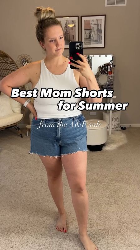 All of these Abercrombie denim shorts are under $50 with the huge shorts sale! Use code SUITEAF for an extra 15% off site wide including anything on sale!

Best mom shorts
Hot mom summer
Jean shorts
Daisy dukes
Cut off shorts

#LTKVideo #LTKFindsUnder50 #LTKSaleAlert