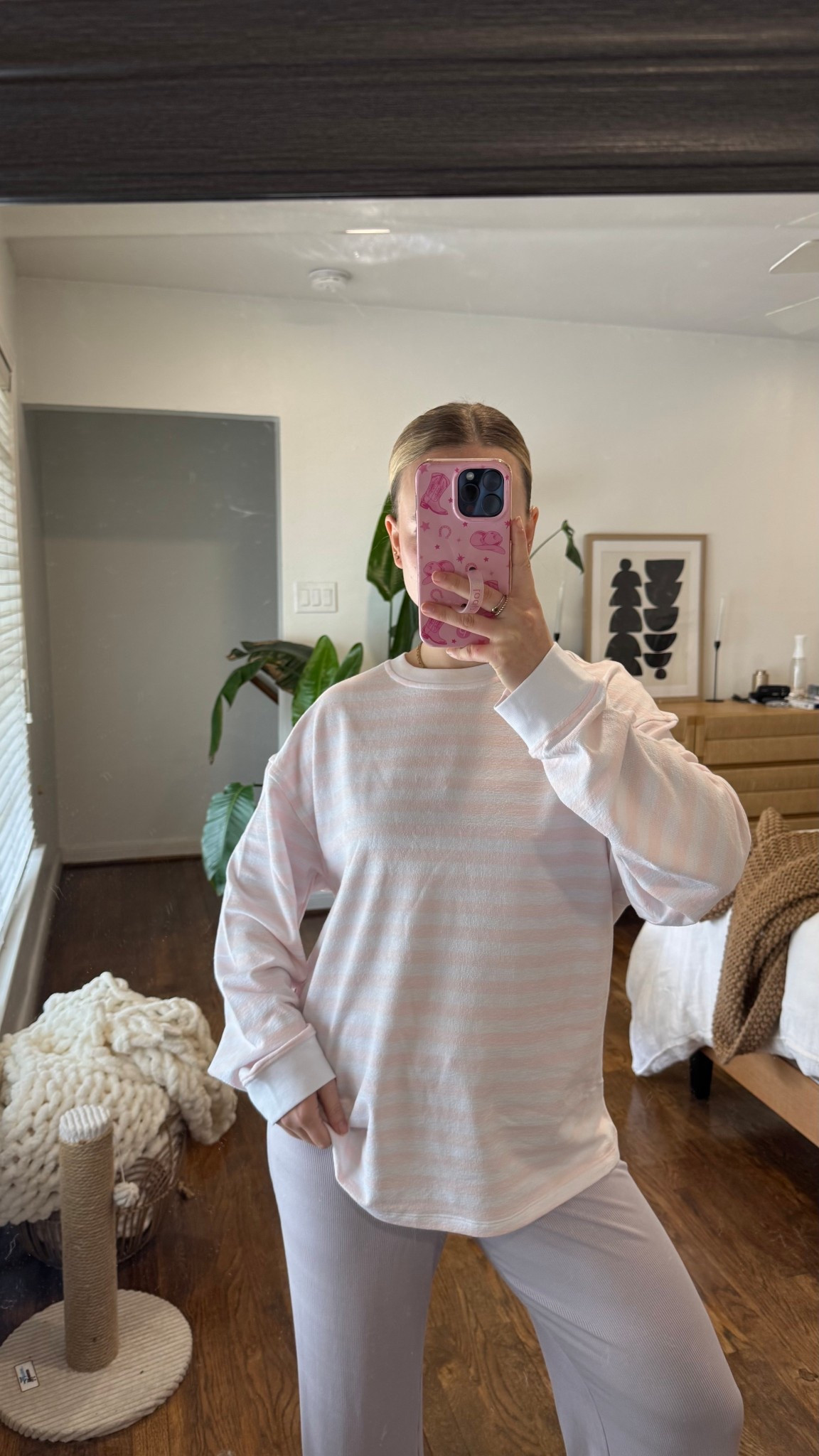 Cozy lightweight long sleeve - part of a matching set! Wearing M 

#LTKValentine