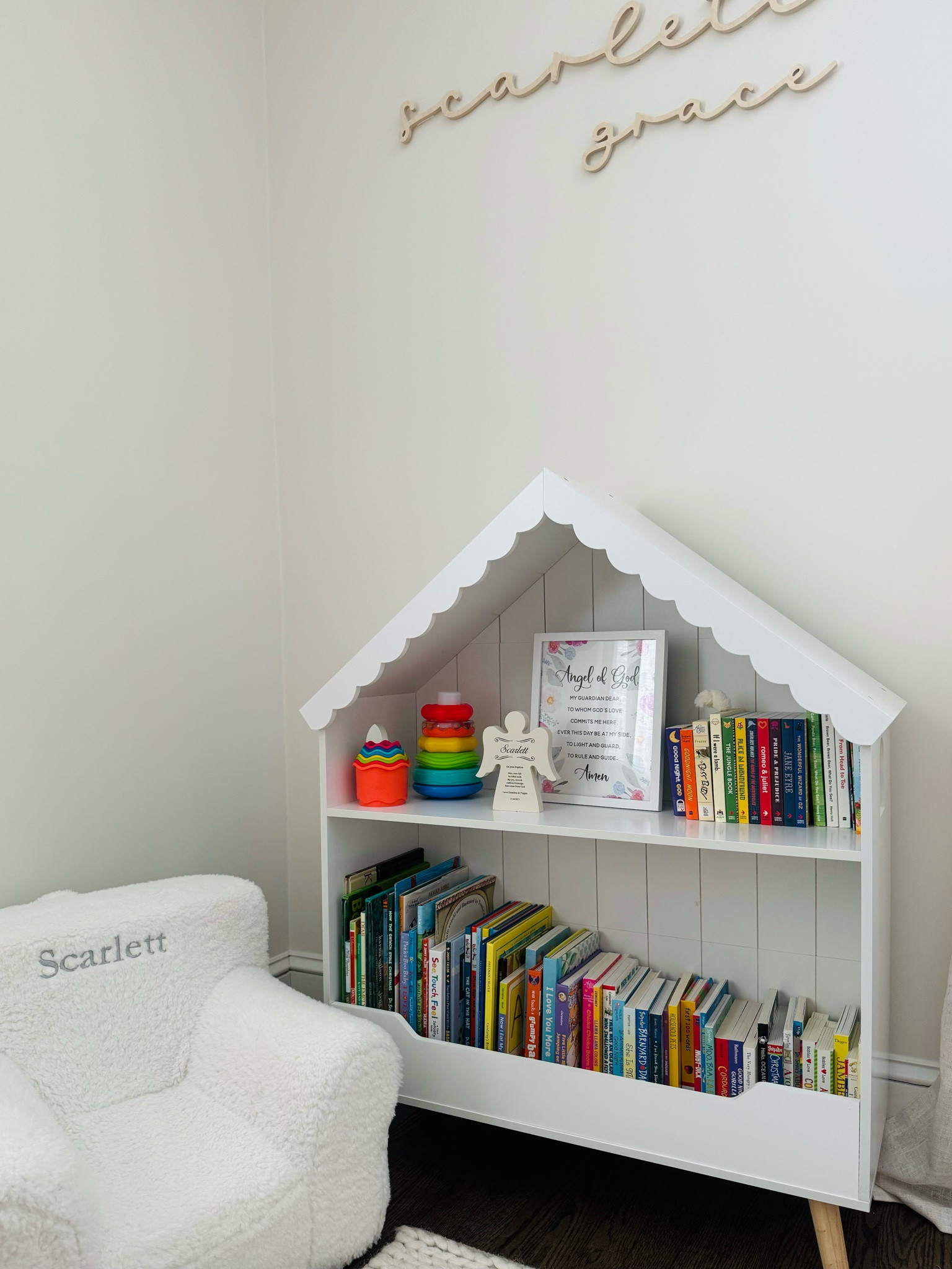 Little girl’s reading corner 

#LTKkids #LTKbaby #LTKfamily