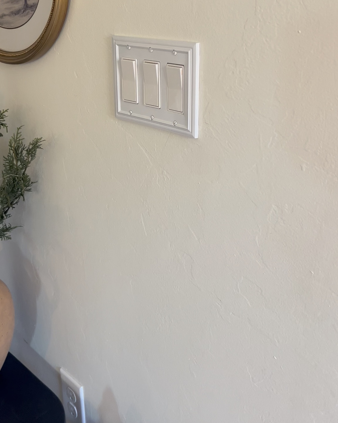 The smallest details can make the biggest impact ✨ When decorating and renovating the house, don’t ignore the wall plates. Upgrade to something with some depth or contrast to make a real statement and get rid of the builder grade plastic. I love these ones from @amerelledecor in the Traditional collection for my home. They are heavy and make a statement without breaking the bank and can be swapped out in minutes 🙌 #ad #gifted #amerelledecor

#LTKFindsUnder50 #LTKHome