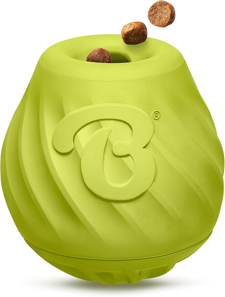 Benebone Pawbler - Natural Rubber Interactive Enrichment Treat and Kibble Dispensing Dog Toy – ... | Amazon (US)