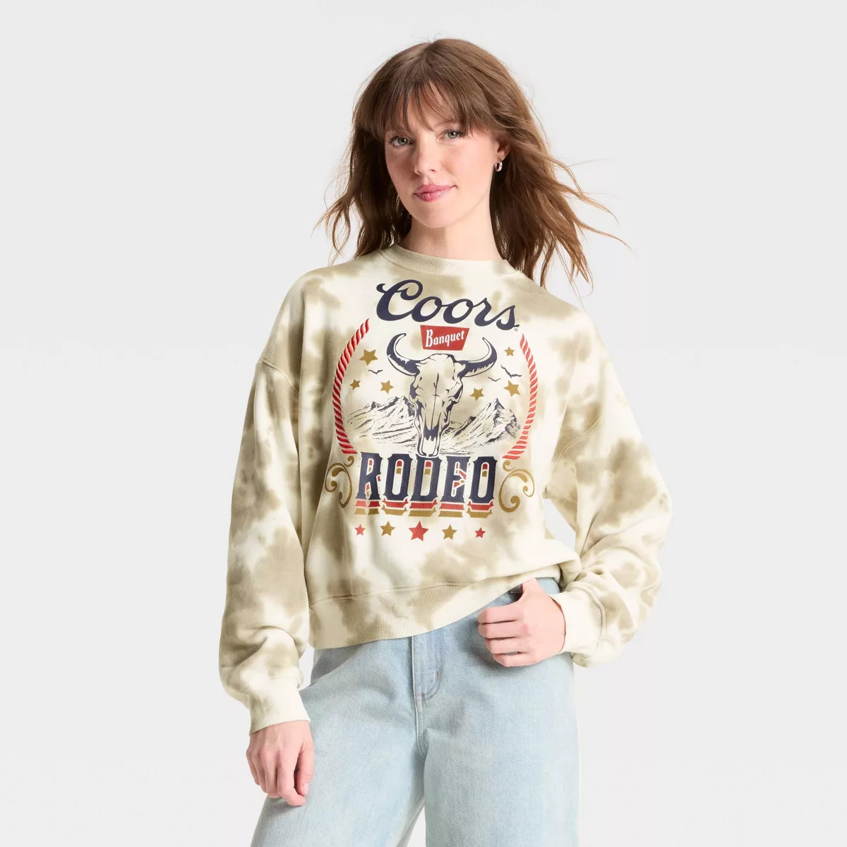 Women's Coors Rodeo Graphic Sweatshirt - Brown | Target