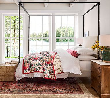 Margeaux Floral Reversible Quilt | Pottery Barn (US)