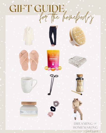 Gift guide for the homebody! 

#LTKHoliday #LTKGiftGuide #LTKSeasonal