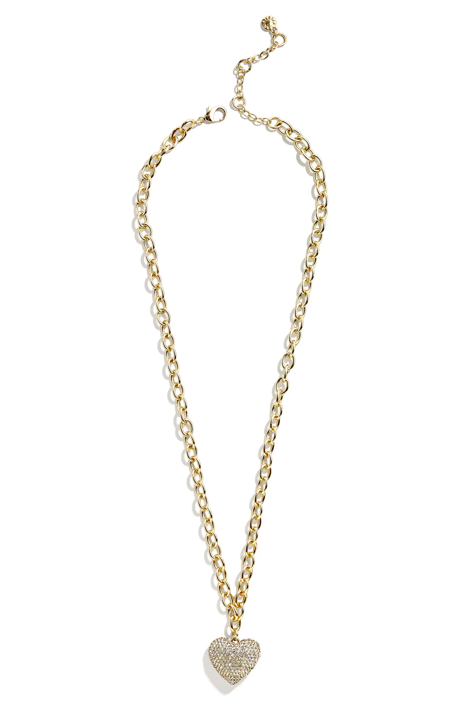 Millie Crystal Heart Pendant Necklace | Nordstrom