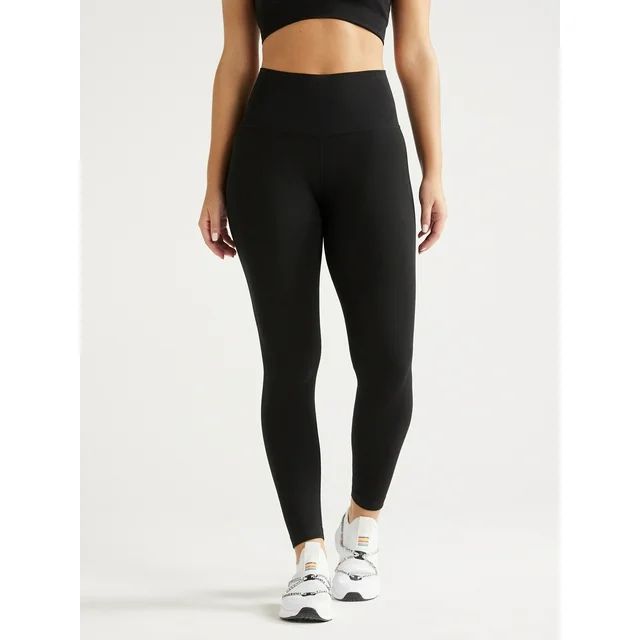 Love & Sports Women’s Seamless Mid-Rise Leggings, 25” Inseam, Sizes XS-XXL | Walmart (US)