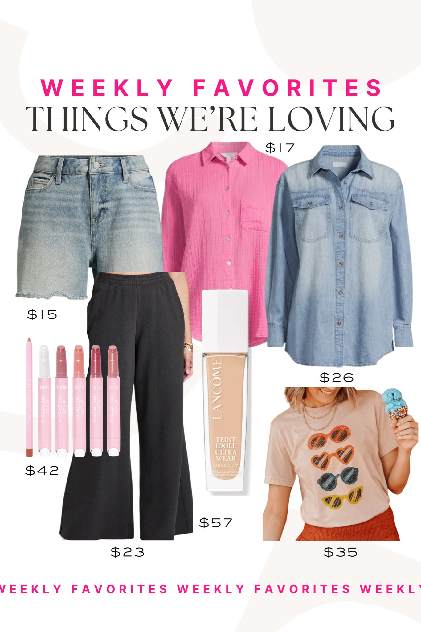 Our favorites from the last week! Really loving all the new Walmart spring fashion! 

Walmart fashion, Tarte, spring trends, spring fashion, denim finds, our favorites, betterwithchardonnay, steph Joplin 

#LTKsalealert #LTKSeasonal #LTKstyletip