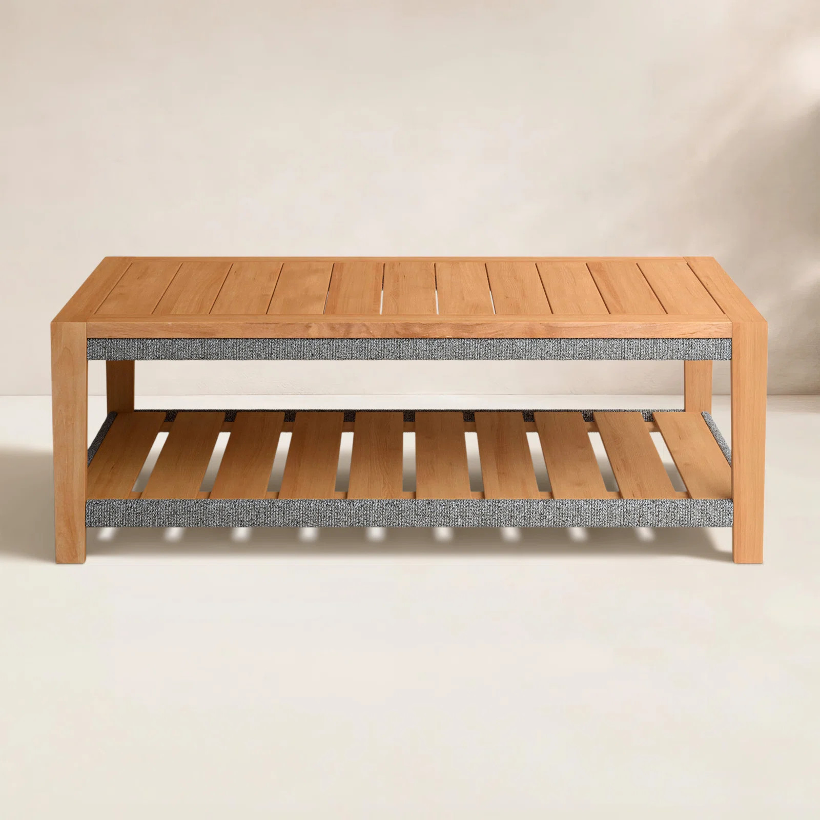 Wallace Teak Rectangular Outdoor Coffee Table | Wayfair North America