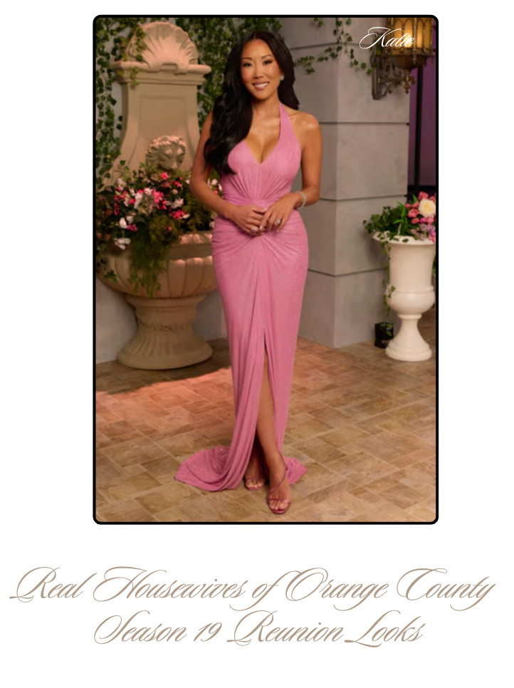 Katie Ginella's Season 19 Reunion Look is by Maison Tai // Shop Similar 📸 + Info= @bravotv  

 