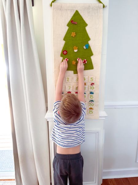 Tall enough so fast!! 🥹🎄 The cutest felt advent calendars 😍

#LTKhome #LTKHoliday #LTKSeasonal