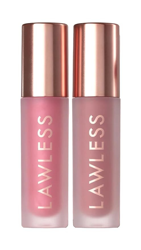 Lawless Women's Double the Plump - Plumper Duo, Velvet/Pixie, Pink, 0.11 Ounce | Amazon (US)