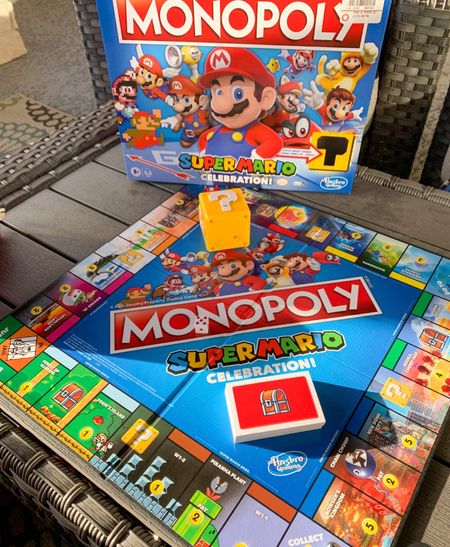 The Holidays are here! Playing games as a family is so much fun! One of our favorite games is Monopoly! Our kids love Super Mario bros version. We have quite a few options this their fave. #Monopoly #Games #BoardGames #Holidays #FamilyFun 
