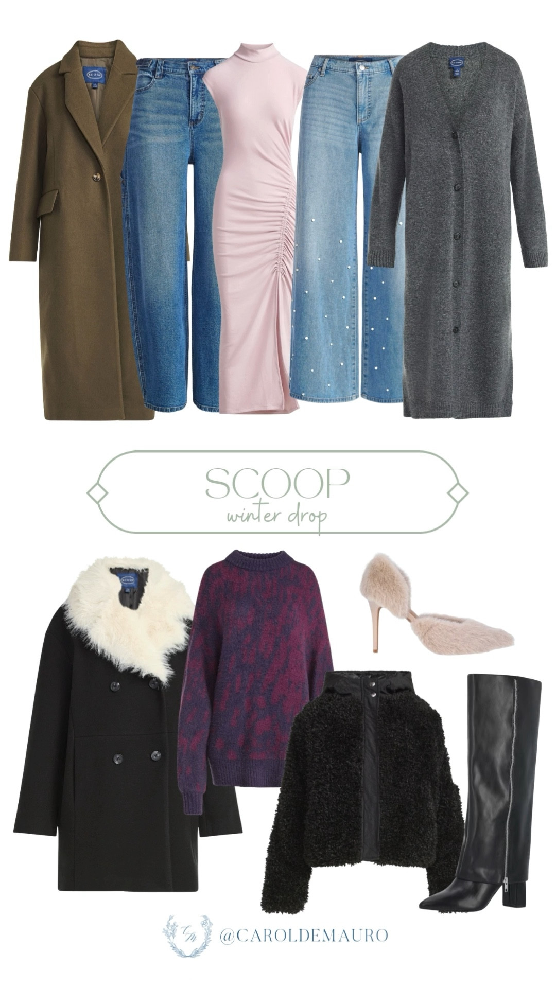 Your winter wardrobe just got a major upgrade! Scoop’s latest drop is full of these easy-to-style pieces that look like a million bucks. Grab your favorites before they’re gone!

walmart fashion, long coats, dressy looks, fuzzy jackets, wardrobe staples, knee high boots, winter fashion trend, fashion heels

#LTKSeasonal #LTKFindsUnder100 #LTKU