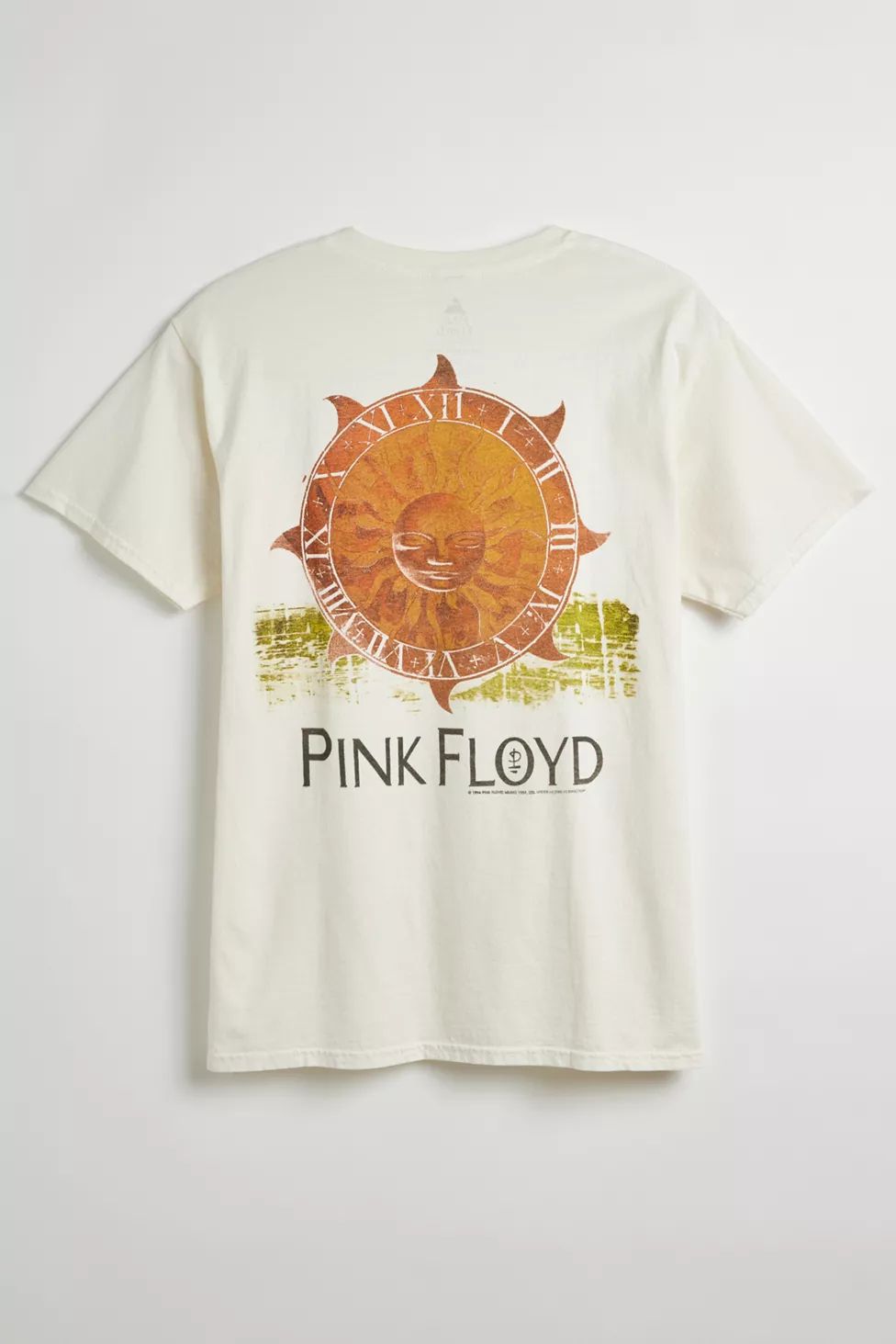 Pink Floyd Sundial Washed Cotton Graphic Tee | Urban Outfitters (US and RoW)