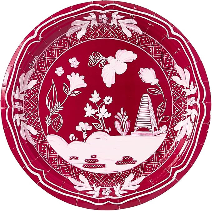 Beachside Pavilion Disposable Paper Dessert Plates Pack of 8 - Great for outdoor events, bbqs, di... | Amazon (US)