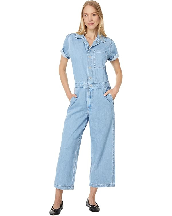 Levi's Womens Short Sleeve Heritage Jumpsuit | Amazon (US)